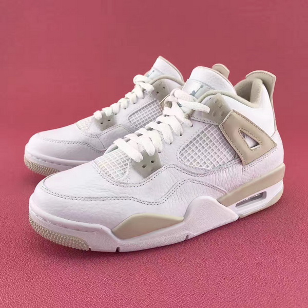 Authentic Air Jordan 4 GS Linen